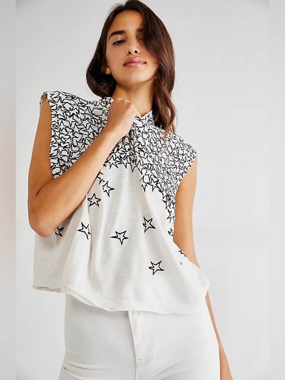 Free People Zandra Rhodes Stella Luna Tee